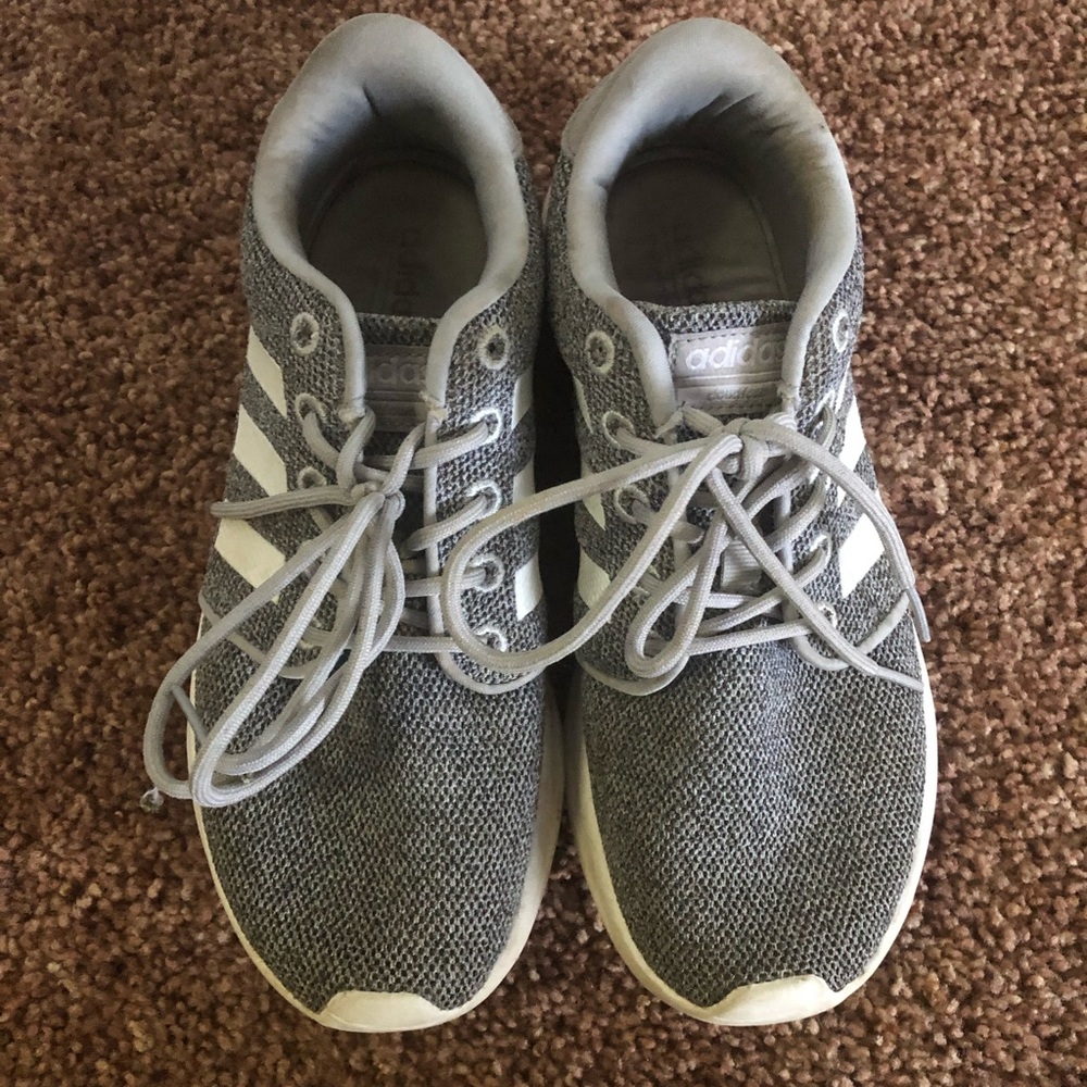 Adidas Grey Shoes Size 6